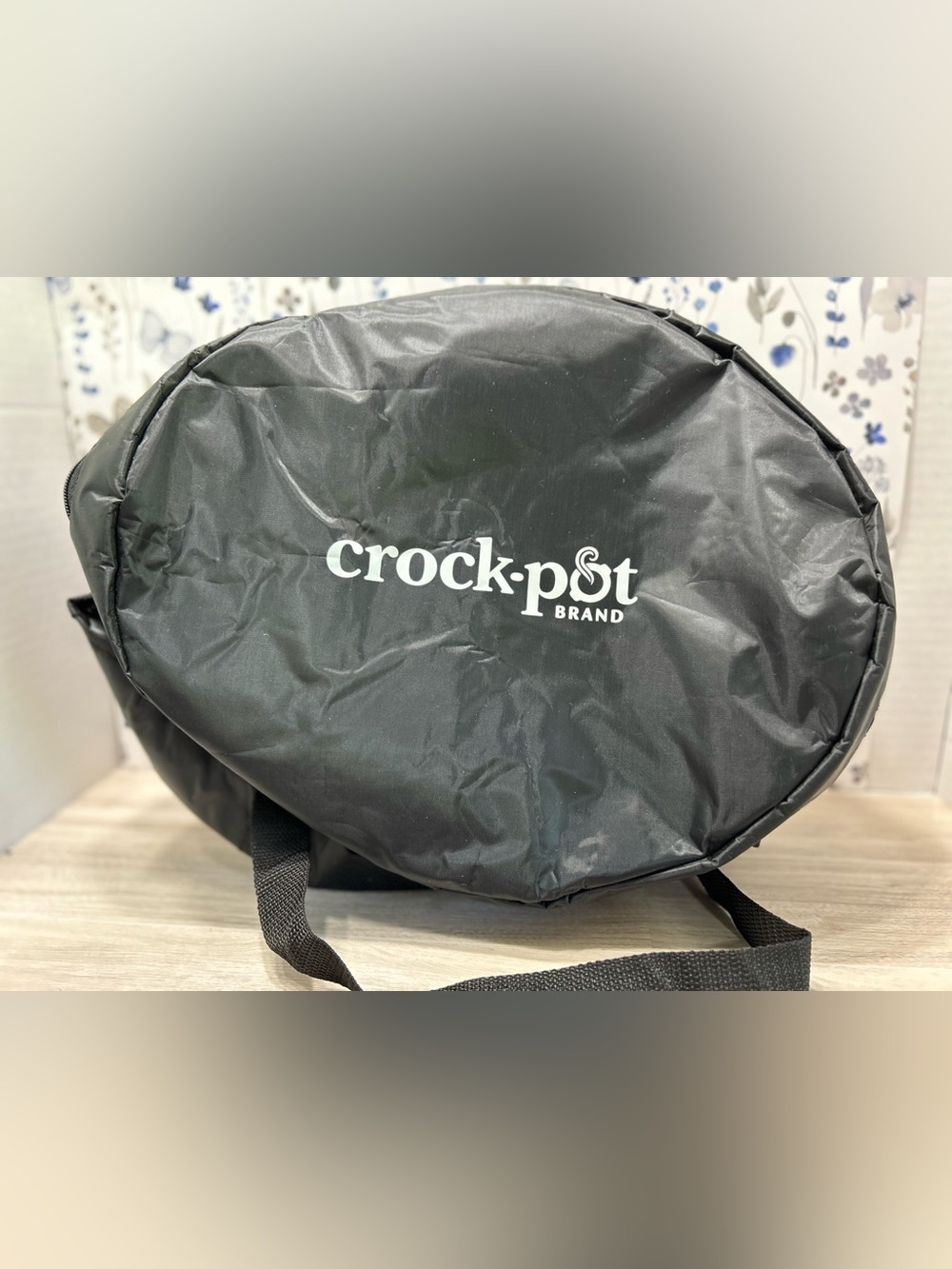Crock-Pot Insulated Slow Cooker Carrying Travel Bag Black